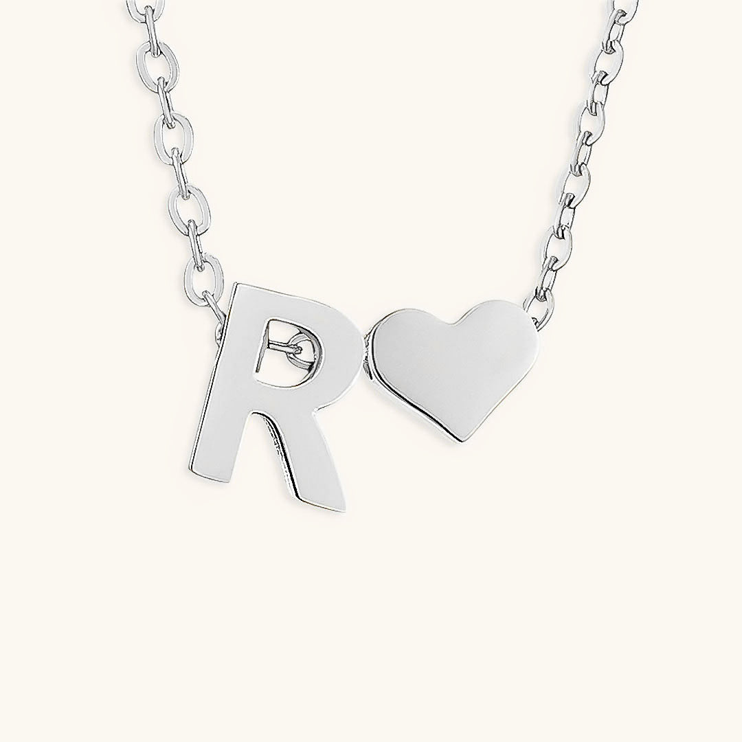 Ria Initial Letter Gold Necklace Image