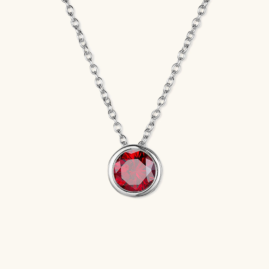 Amelia Birthstone Necklace Image