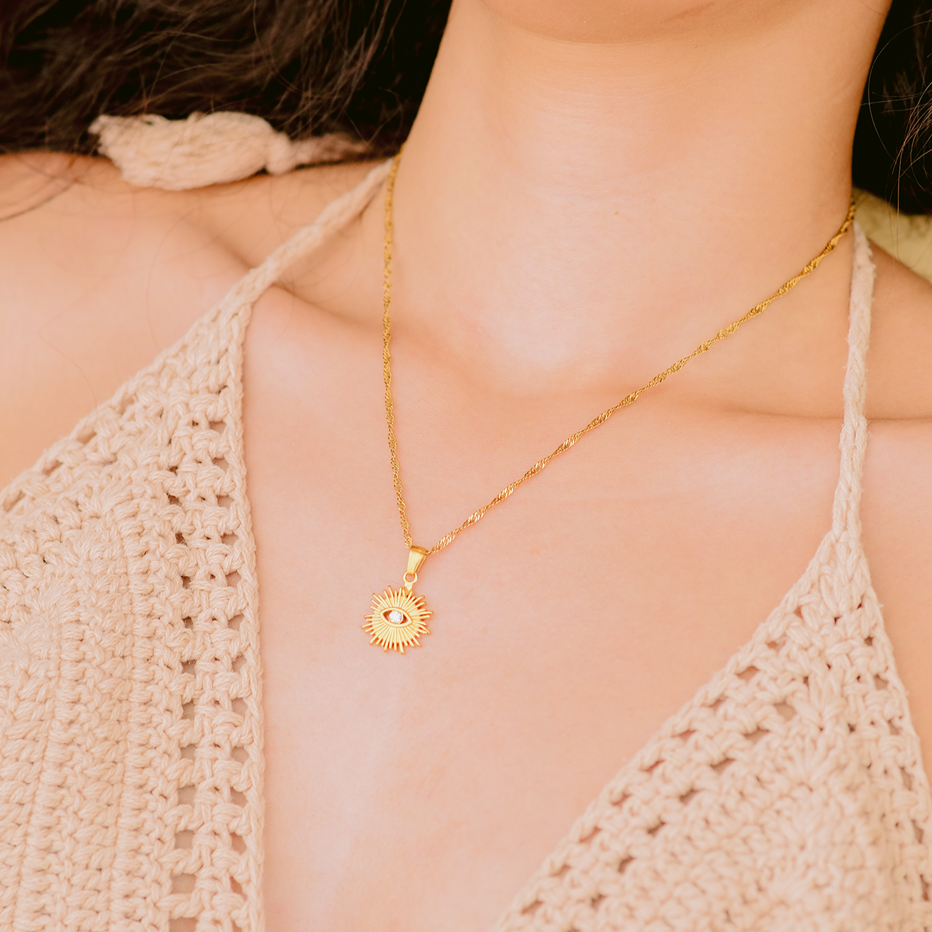 Solana Gold Necklace Image