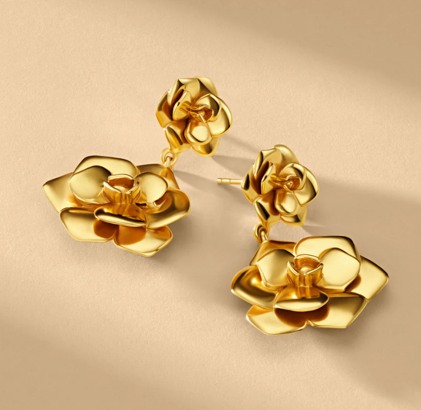 Thelma Gold Earrings Image