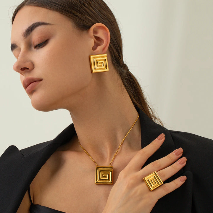 Karina Gold Earrings