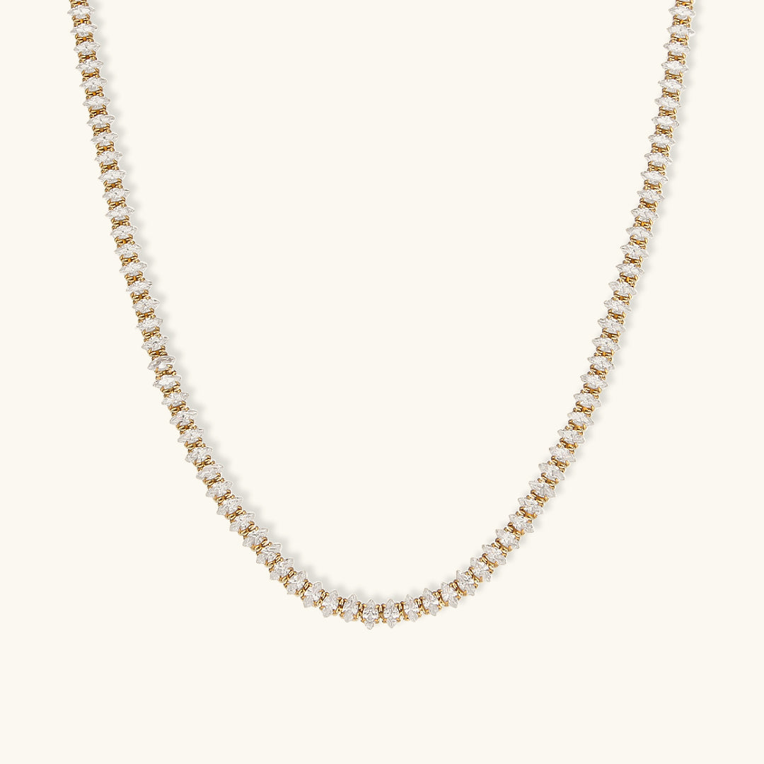 Wisteria Diamond Tennis Necklace Image