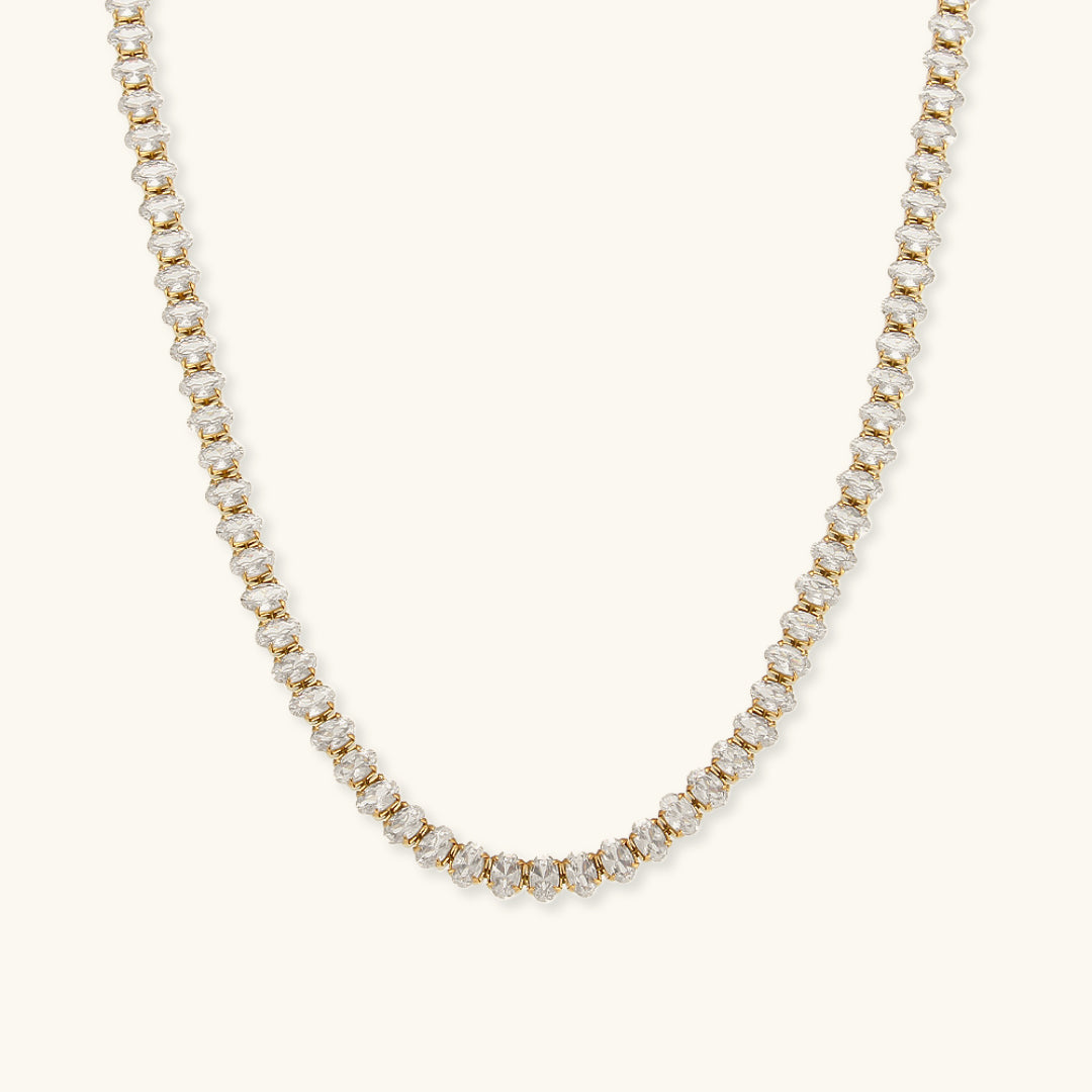 Wisteria Diamond Tennis Necklace Image