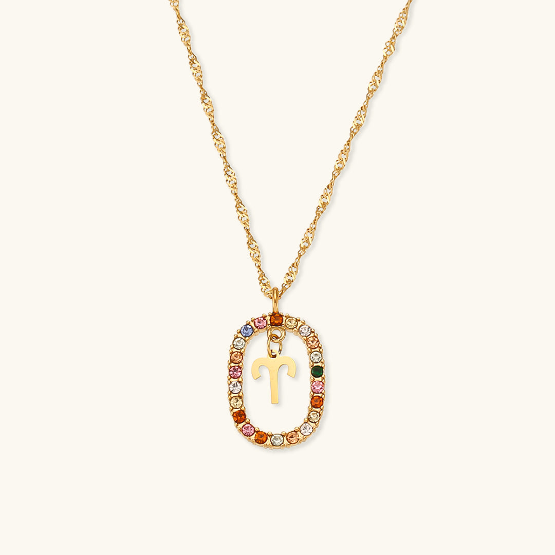 Colette Zodiac Gemstone Necklace Image