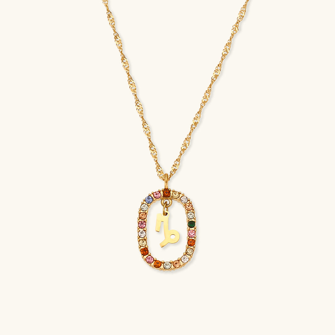 Colette Zodiac Gemstone Necklace Image