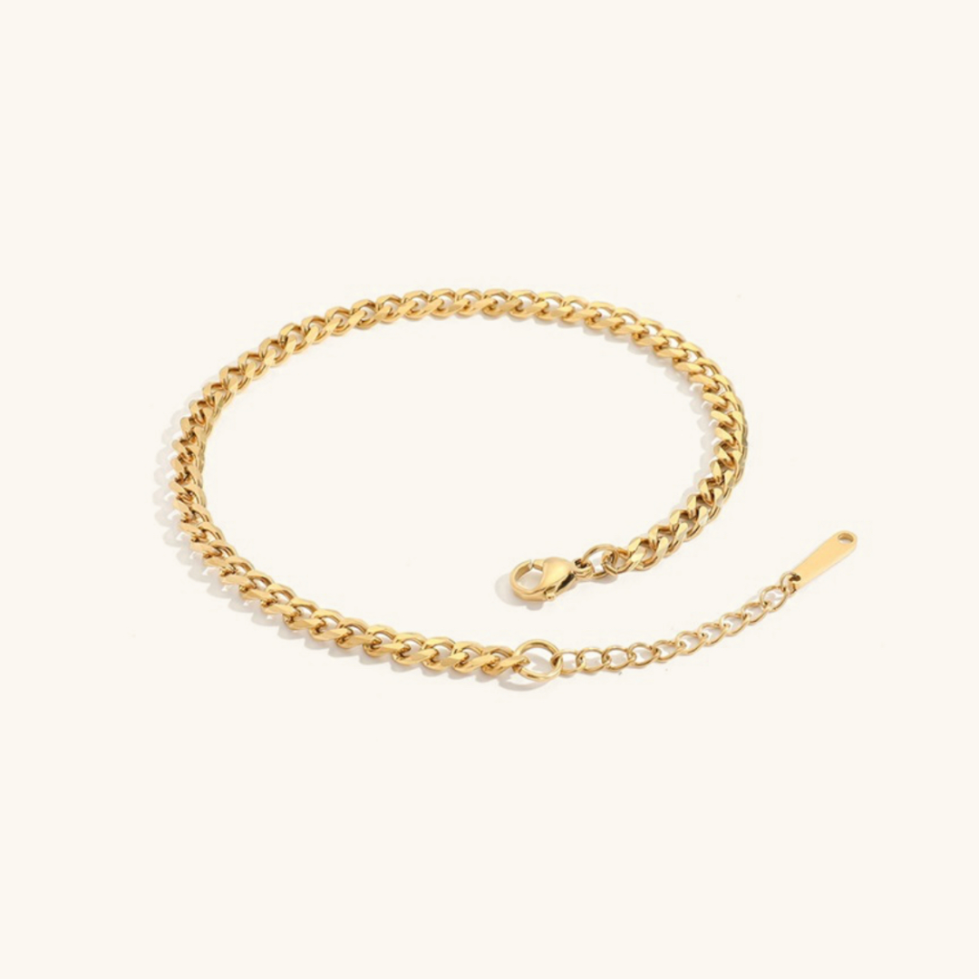 Florence Gold Chain Anklet Image