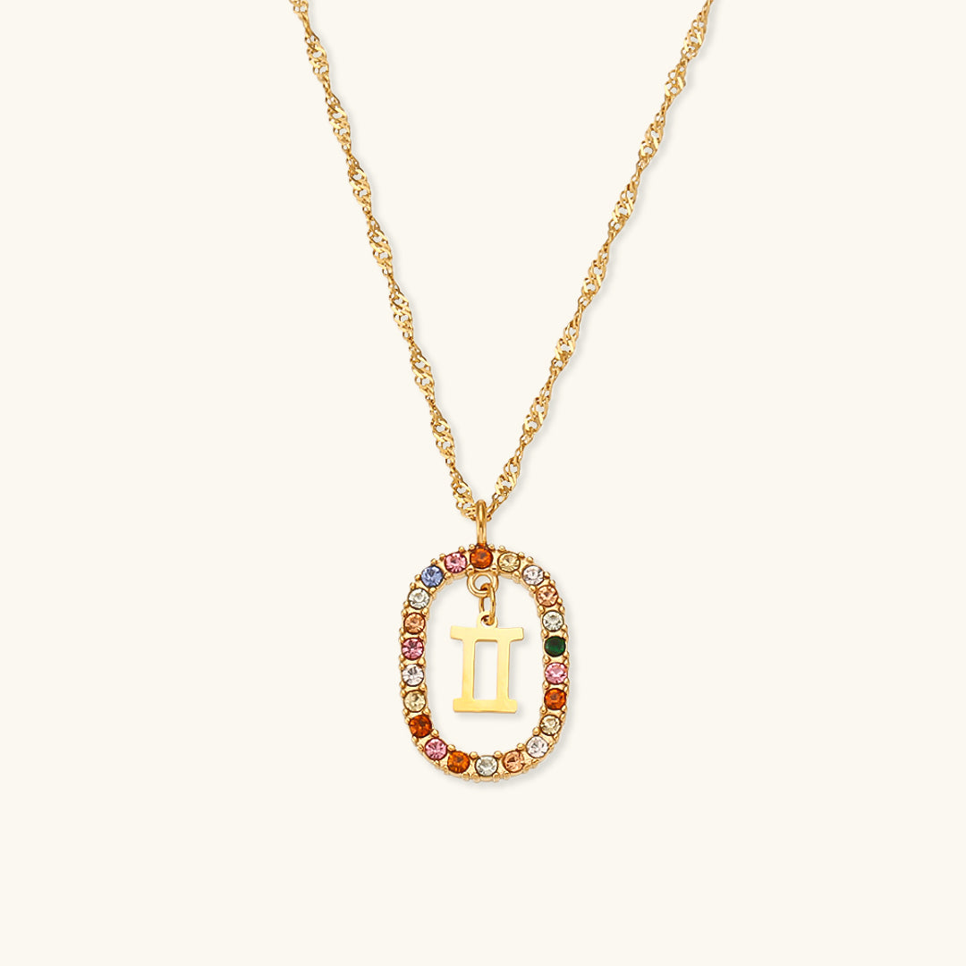 Colette Zodiac Gemstone Necklace Image