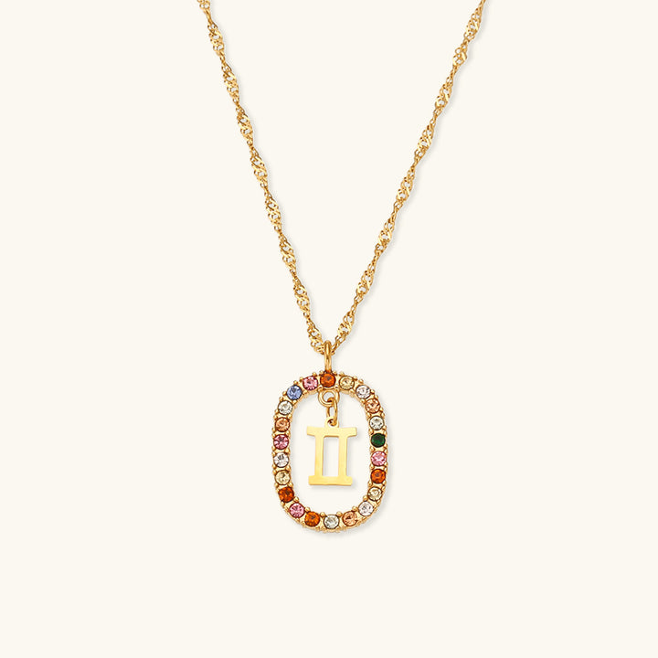 Colette Zodiac Gemstone Necklace