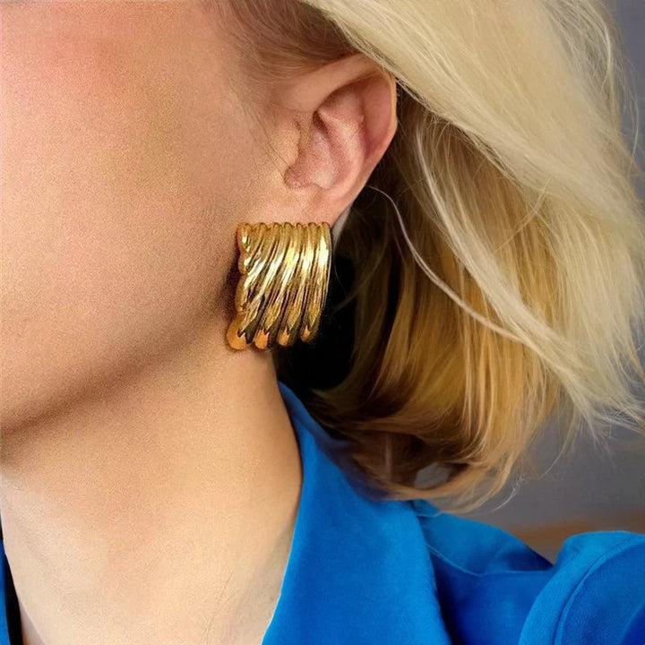 Alisa Gold Earrings
