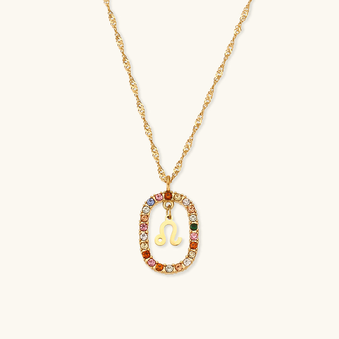 Colette Zodiac Gemstone Necklace Image