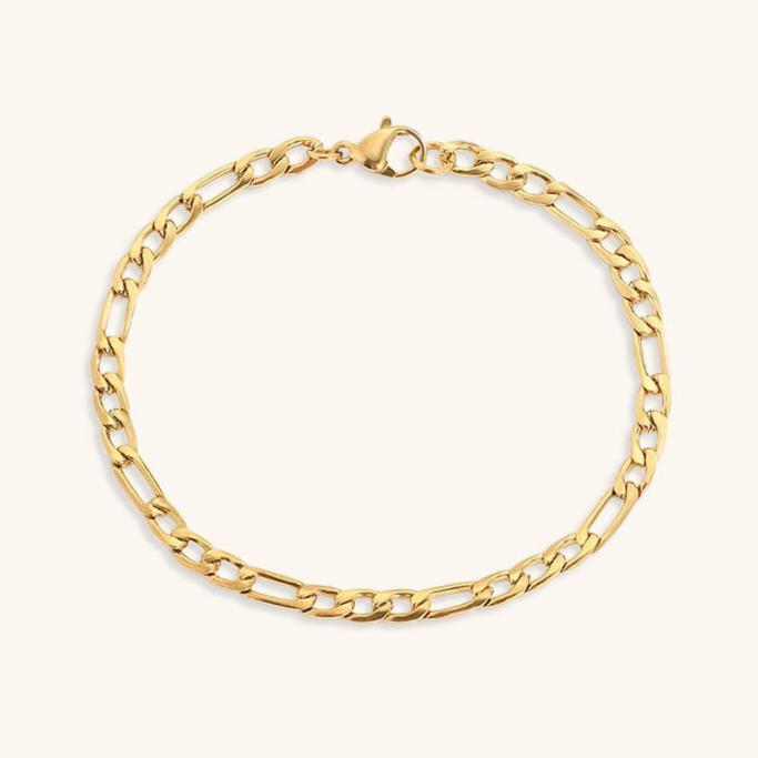 Saturn Gold Chain Bracelet Image