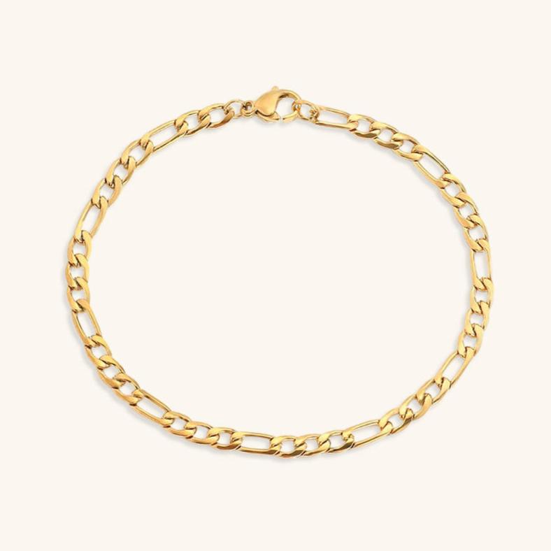 Saturn Gold Chain Bracelet Image