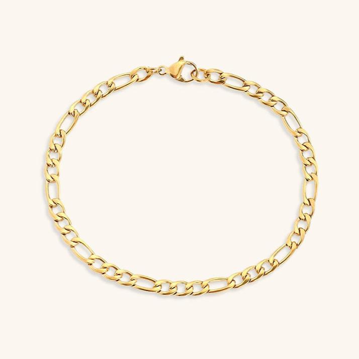 Saturn Gold Chain Bracelet Image