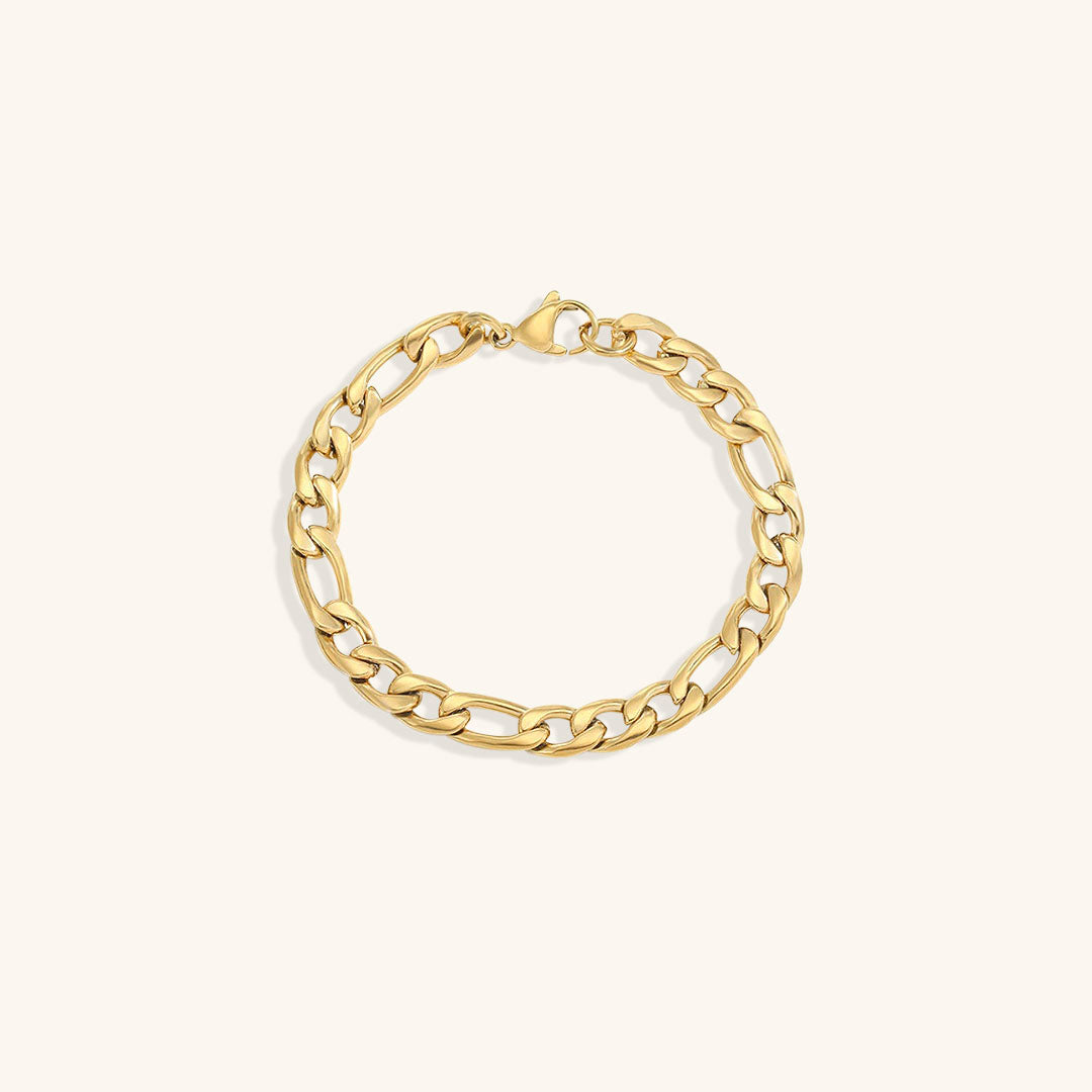 Saturn Gold Chain Bracelet Image