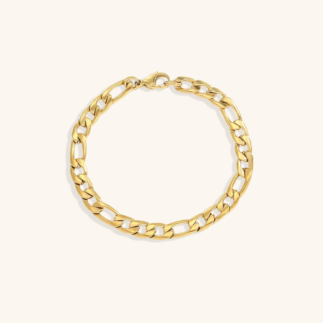 Saturn Gold Chain Bracelet Image