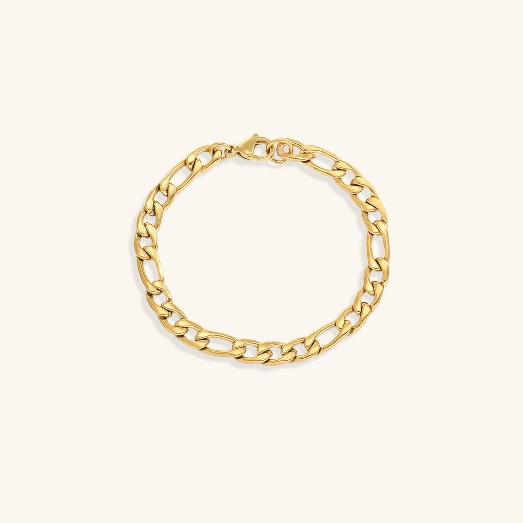 Saturn Gold Chain Bracelet Image