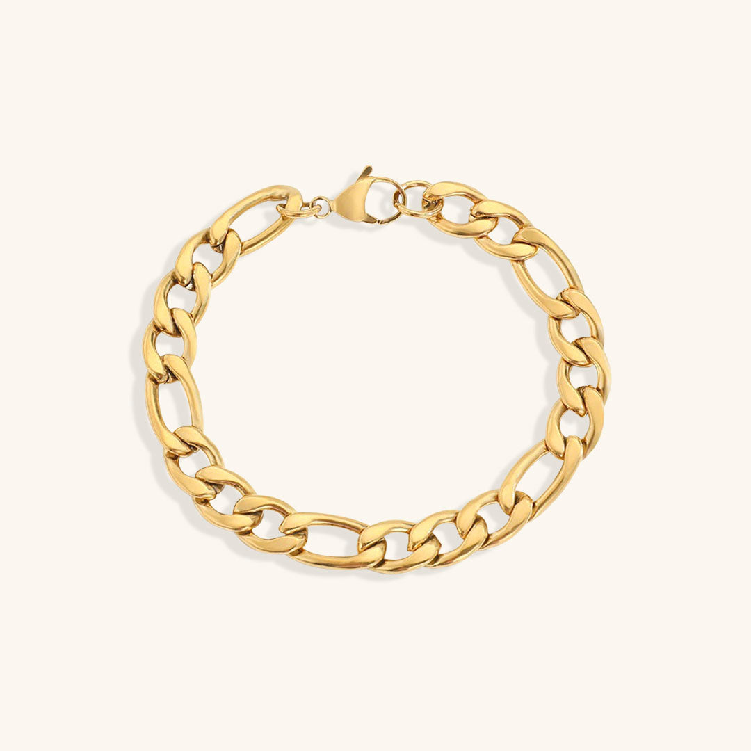 Saturn Gold Chain Bracelet Image