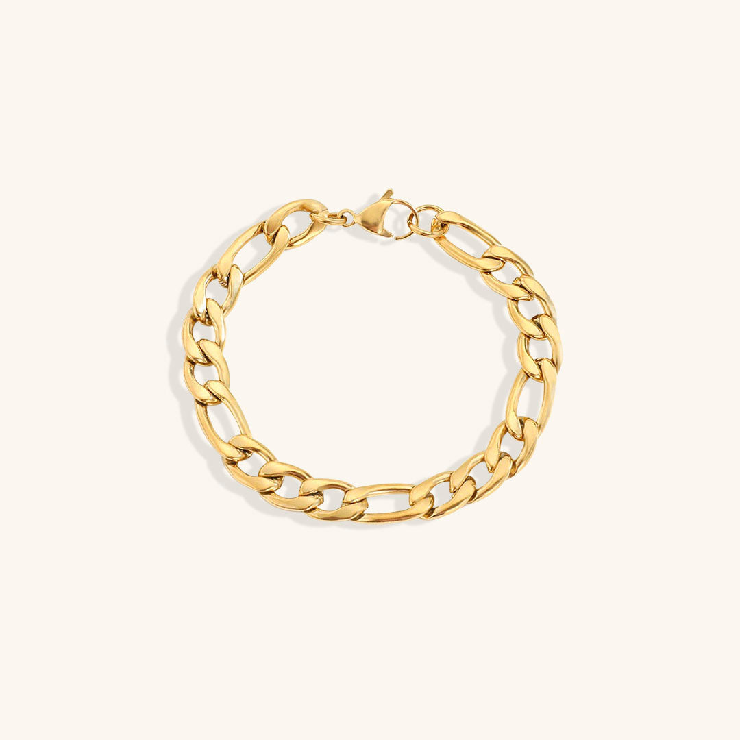 Saturn Gold Chain Bracelet Image