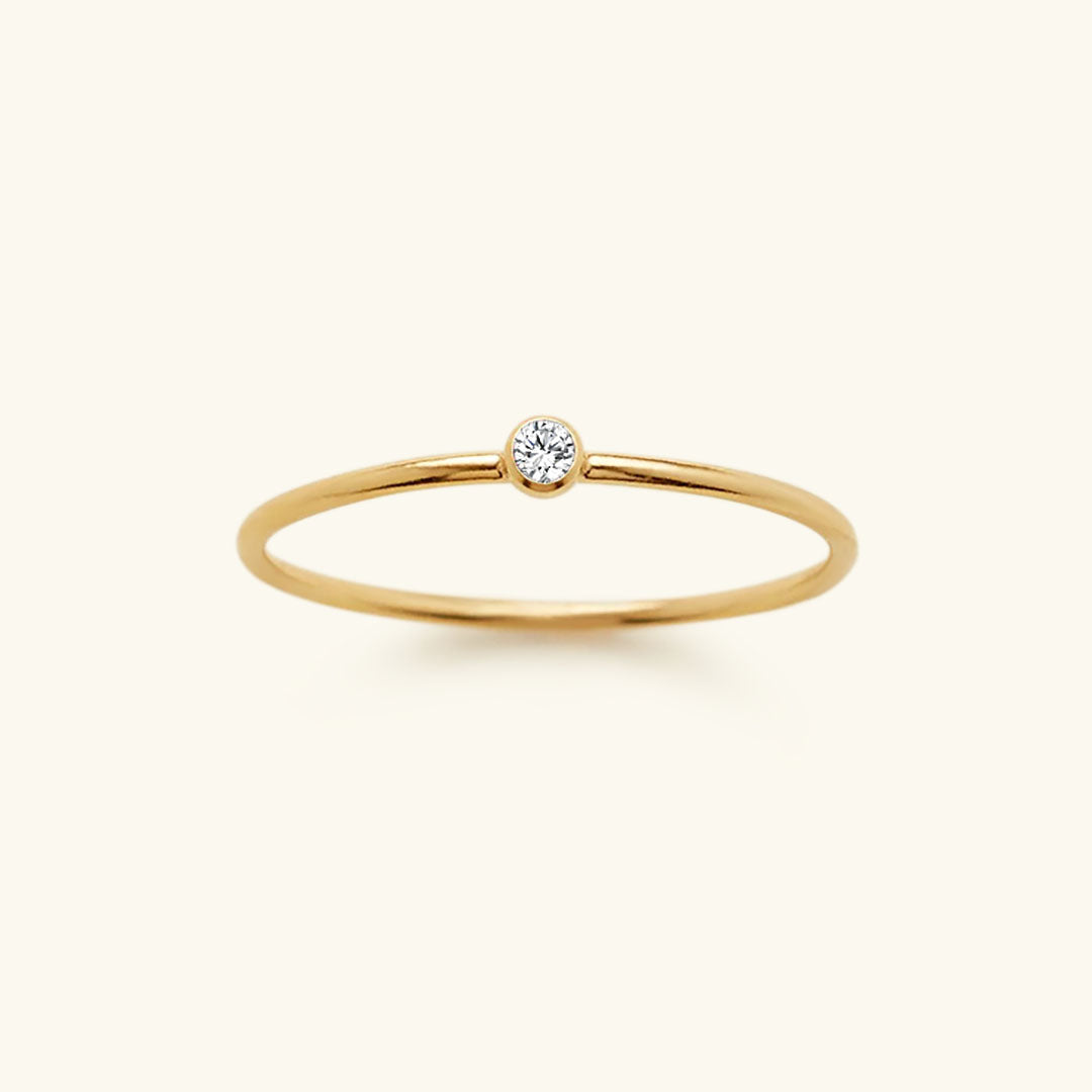 Amelia Birthstone Stacker Ring Image