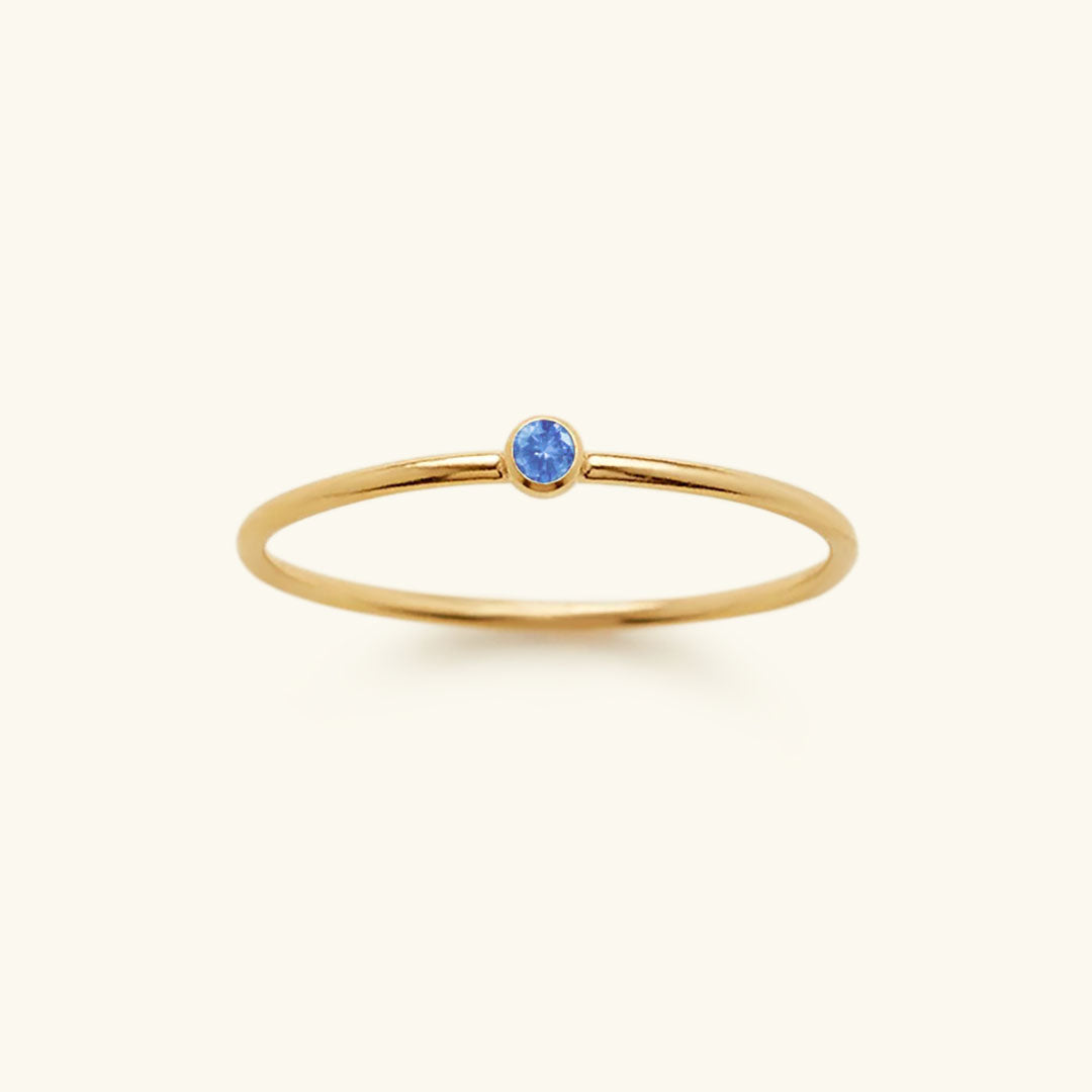 Amelia Birthstone Stacker Ring Image