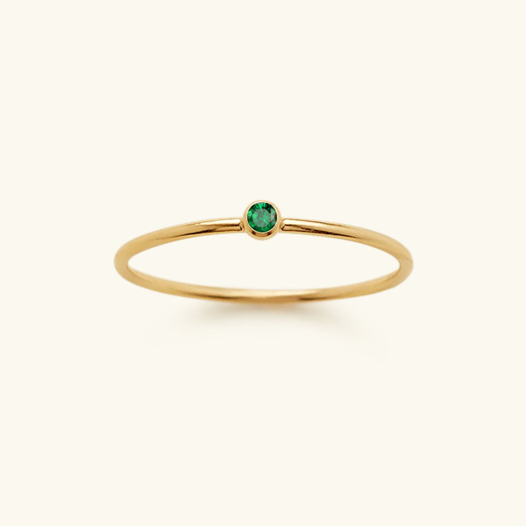 Amelia Birthstone Stacker Ring Image