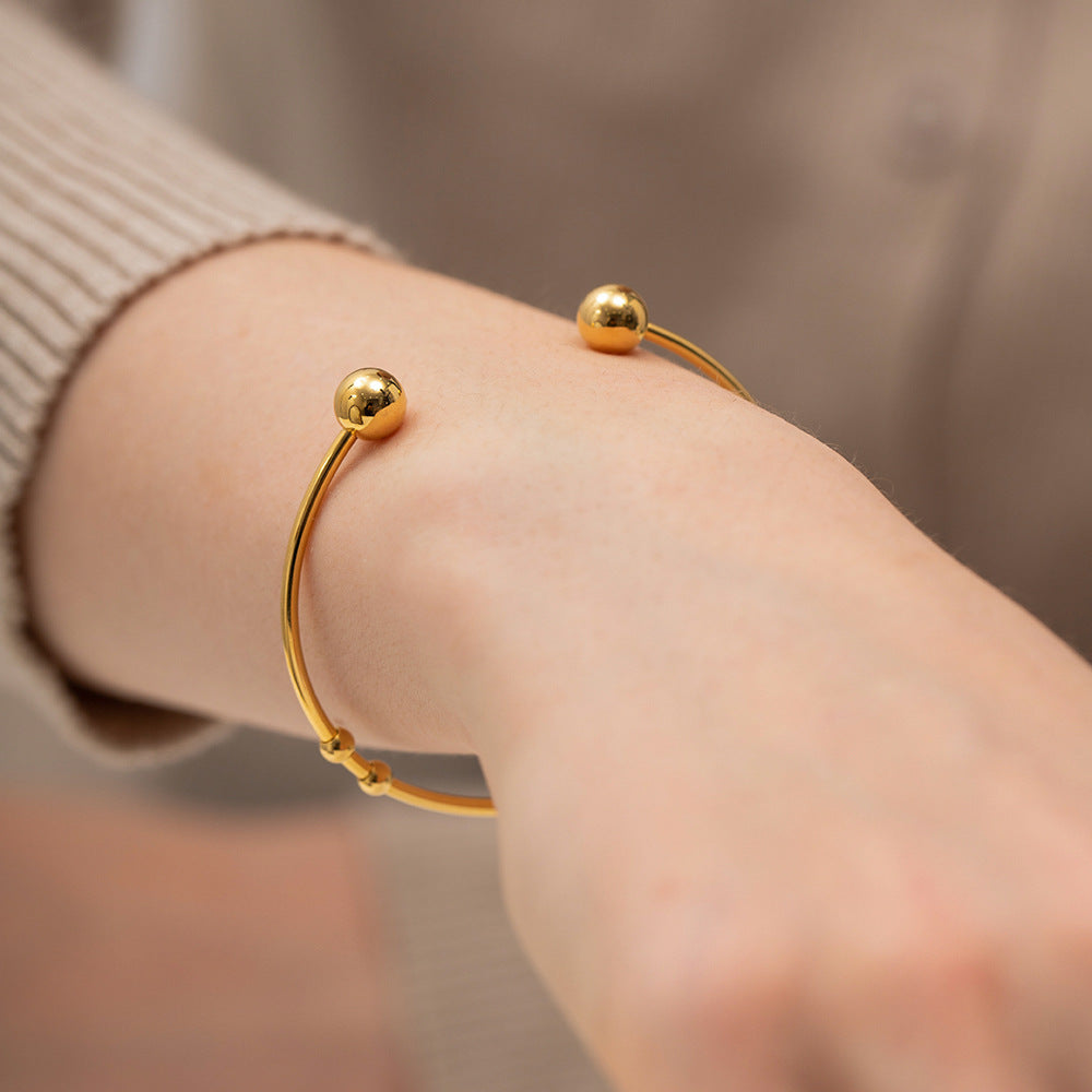 Alora Gold Bangle Image