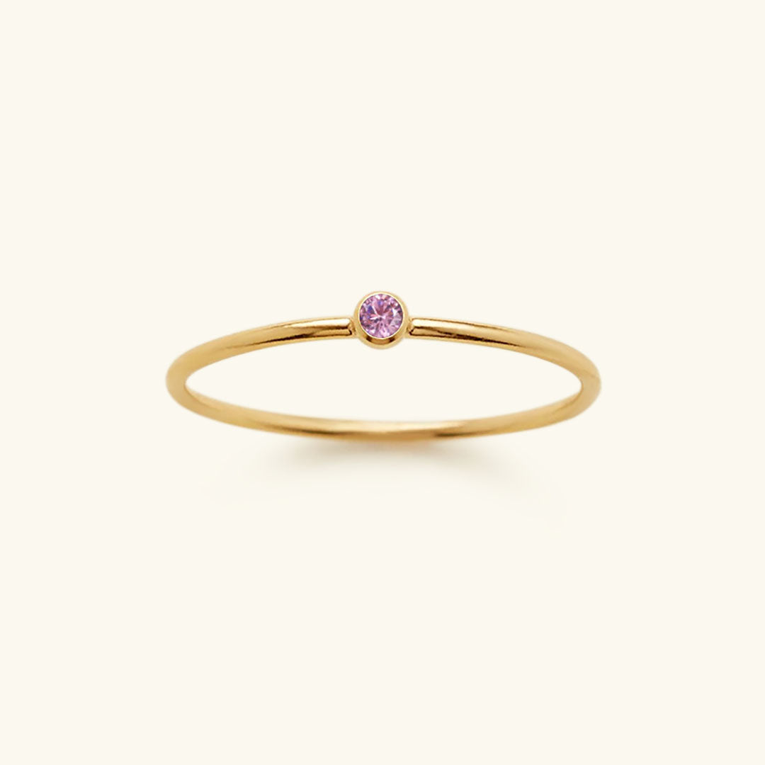 Amelia Birthstone Stacker Ring Image