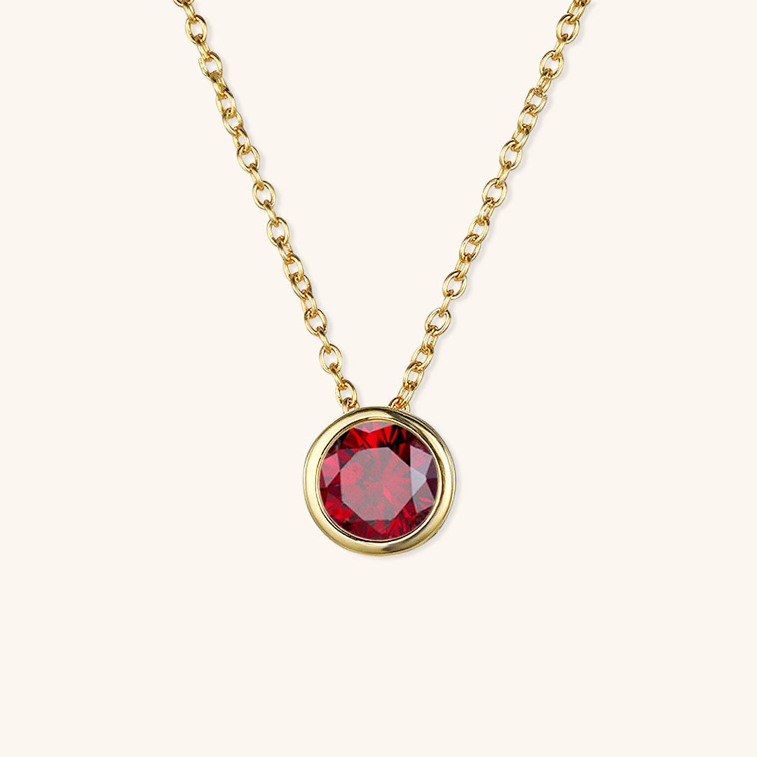 Amelia Birthstone Necklace Image